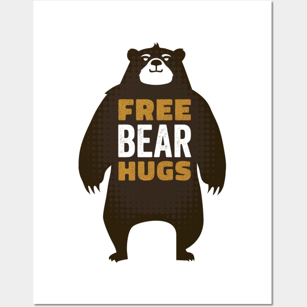 Free Bear Hugs Wall Art by CarlosCreates123